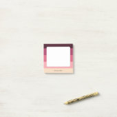 色エレガント止め ポストイット (デスク上)