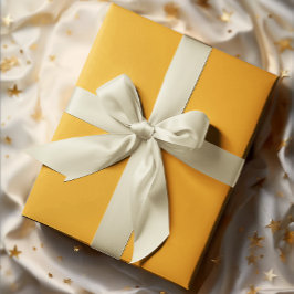 色エレガント – 明るいアプリコット ラッピングペーパー