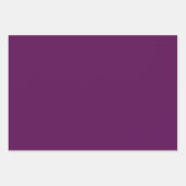 色エレガント-深い梅ラッピング紙シート ラッピングペーパーシート (正面3)