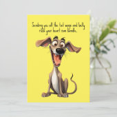 色カスタムと文字、🐶🤪ウィッ熱狂するペット シーズンカード (スタンド正面)