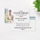 色カスタム裁縫模様ドレスダミーギフトラベル (デスク)