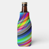 色カッコいい抽象芸術ボトルクール ボトルクーラー (ボトル正面)