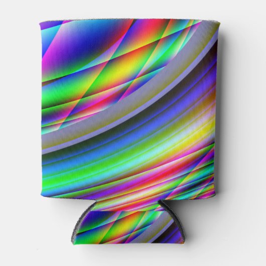 色カッコいい抽象芸術ボトルクール 缶クーラー (正面)