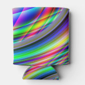 色カッコいい抽象芸術ボトルクール 缶クーラー (裏面)