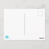 色カッコいい糸ボール紐 ポストカード (裏面)