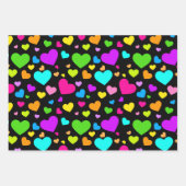 色カッコいい ラッピングペーパーシート (正面)