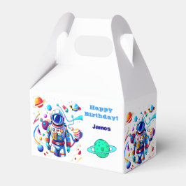 色カラフルの宇宙飛行士とはっきりした宇宙飛行士 フェイバーボックス