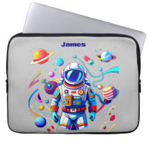 色カラフルの宇宙飛行士とはっきりした宇宙飛行士