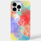 色カラフルはね Case-Mate iPhoneケース (裏面)