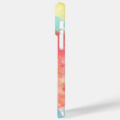 色カラフルはね Case-Mate iPhoneケース (裏面 / 左)