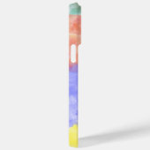 色カラフルはね Case-Mate iPhoneケース (裏面 / 右)