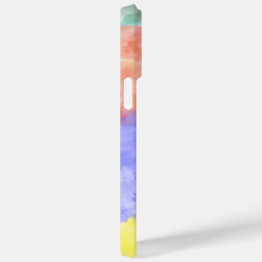 色カラフルはね Case-Mate iPhoneケース (裏面 / 右)