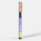 色カラフルはね iPhoneケース (右側面)