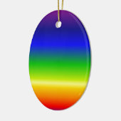 色カラフルデザカスタマイズイ セラミックオーナメント (左)