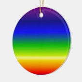 色カラフルデザカスタマイズイ セラミックオーナメント (左)