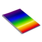 色カラフルデザカスタマイズイ ノートブック (右側)