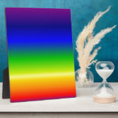 色カラフルデザカスタマイズイ フォトプラーク (側面)