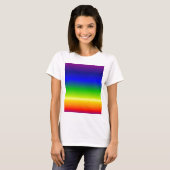 色カラフルデザカスタマイズイ Tシャツ (正面フル)