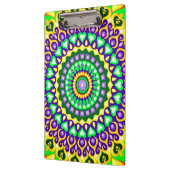 色カラフル付き鮮やか曼荼羅 クリップボード (左)