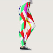 色カラフル柄 レギンス (右)