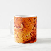 色カラフル油面 コーヒーマグカップ (正面左)