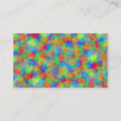 色カラフル 名刺 (裏面)