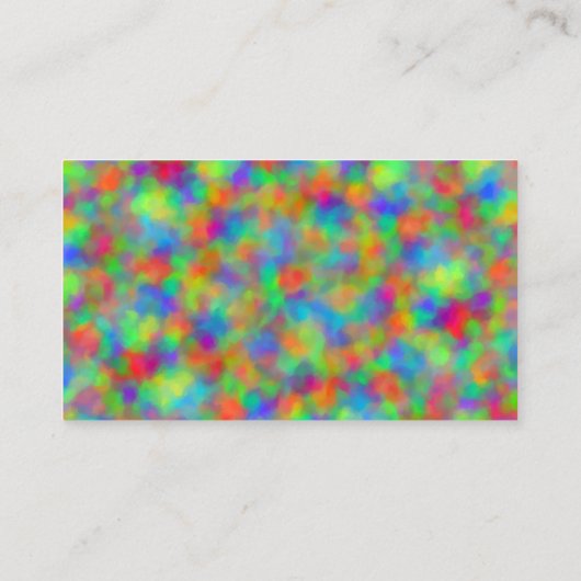 色カラフル 名刺 (裏面)