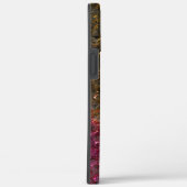 色ガラスの派手で素朴な溶けたスプラッシュ Case-Mate iPhoneケース (裏面 / 右)