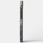 色ガラスの派手で素朴な溶けたスプラッシュ Case-Mate iPhoneケース (裏面 / 左)