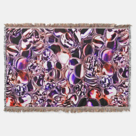 色ガラスや石の大切泡？ スローブランケット