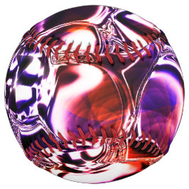 色ガラスや石の大切泡？ ソフトボール