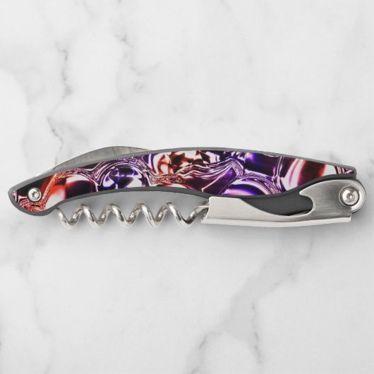 色ガラスや石の大切泡？ ソムリエナイフ (裏面)