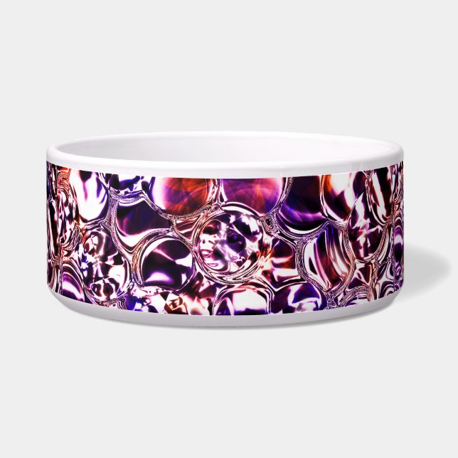 色ガラスや石の大切泡？ ボウル (正面)