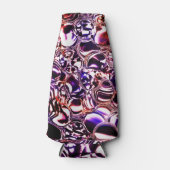 色ガラスや石の大切泡？ ボトルクーラー (正面)