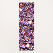 色ガラスや石の大切泡？ ヨガマット (正面)