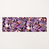 色ガラスや石の大切泡？ ヨガマット (正面(横))