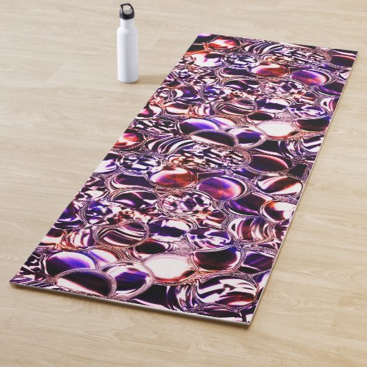 色ガラスや石の大切泡？ ヨガマット (インサイチュ)