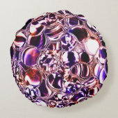 色ガラスや石の大切泡？ ラウンドクッション (裏面)