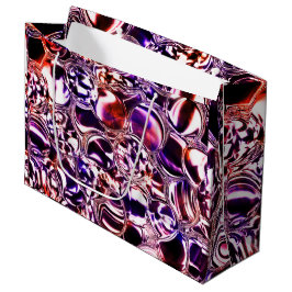 色ガラスや石の大切泡？ ラージペーパーバッグ