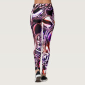 色ガラスや石の大切泡？ レギンス (裏面)