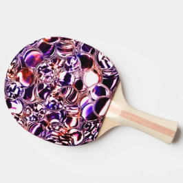 色ガラスや石の大切泡？ 卓球ラケット