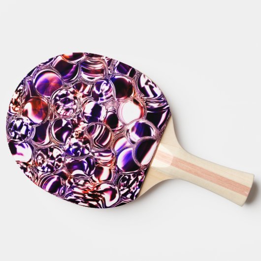 色ガラスや石の大切泡？ 卓球ラケット (横)