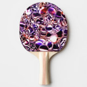 色ガラスや石の大切泡？ 卓球ラケット (正面)