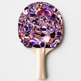 色ガラスや石の大切泡？ 卓球ラケット