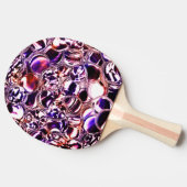 色ガラスや石の大切泡？ 卓球ラケット (横)