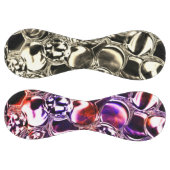 色ガラスや石の大切泡?混合 ソフトボール (パネル)