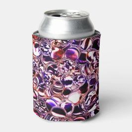 色ガラスや石の大切泡？ 缶クーラー