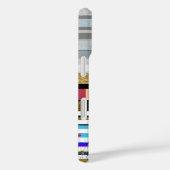 色クールのストライプカスタム Case-Mate iPhoneケース (裏面 / 右)