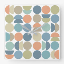 色クール図形抽象芸術