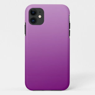 色グラデーションのみ – マゼンタ iPhone 11 ケース